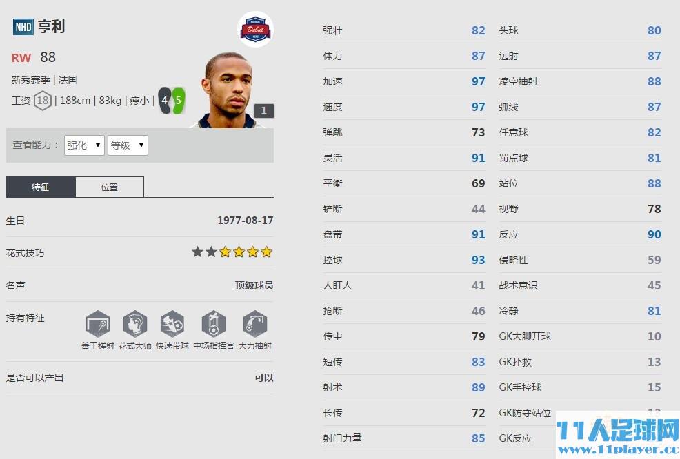 <a href=http://www.11player.cc/fifa/fifaol4/ target=_blank class=infotextkey>FIFA Online4</a> 你最值得拥有的锋线杀手推荐